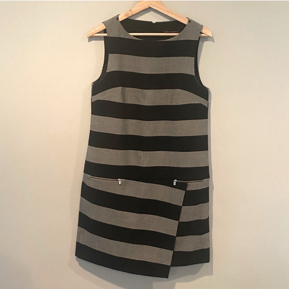 Banana Republic Striped Shift Dress